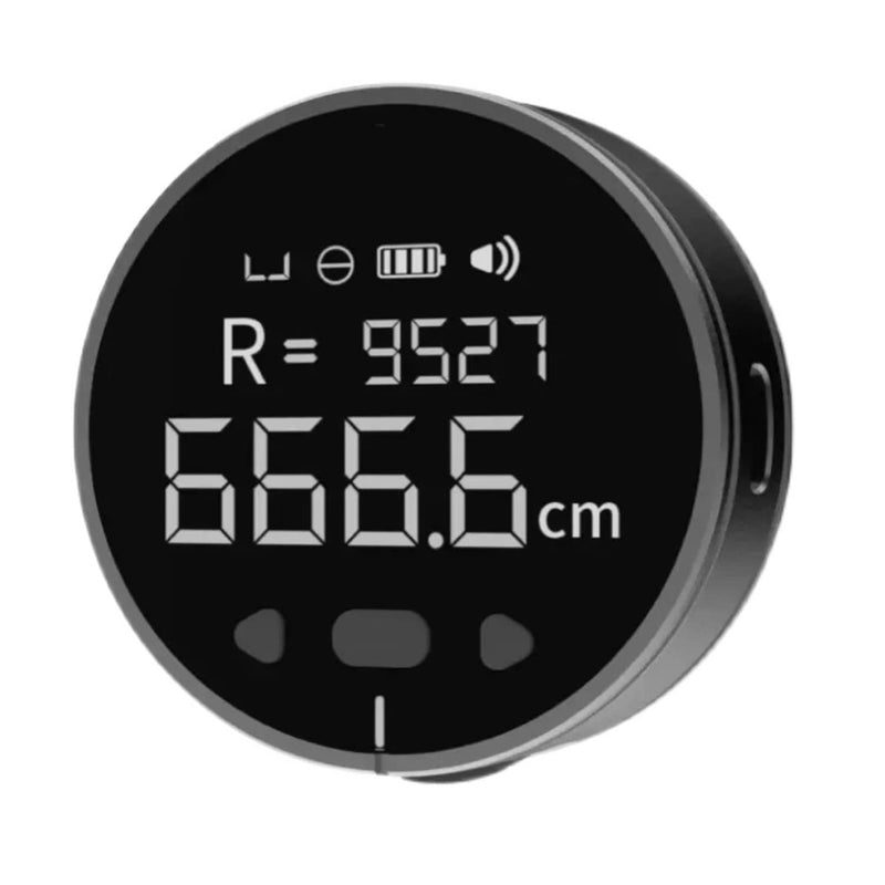 [Australia - AusPower] - Digital Tape Measure Rechargeable Small Smart Long Distance Rolling Measuring Tool for Flat Curved Diameter Odd Shape High Precision Father's Gift 