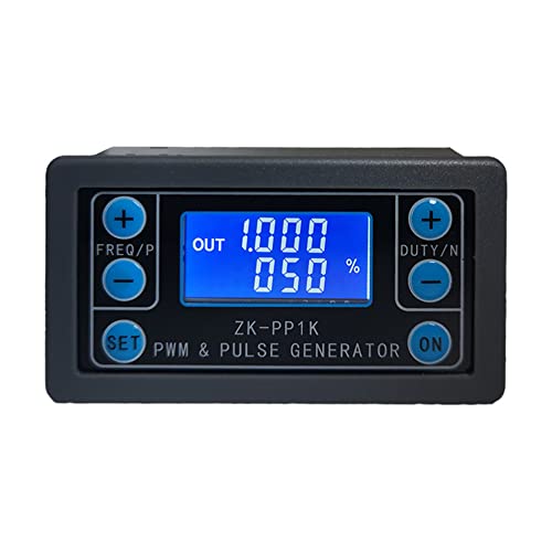 PWM Signal Generator, 1HZ~150KHz, Dual Mode Generator, Adjustable Pulse Rate Shutdown Ratio, Rectangular Square Shaft Module with Housing