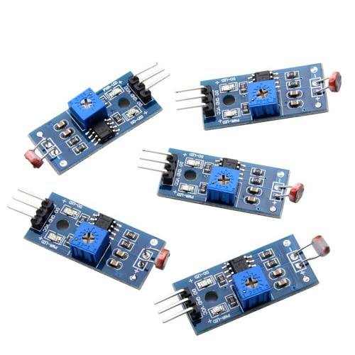 5 x Digital Light Intensity Sensor Module Photoresistor