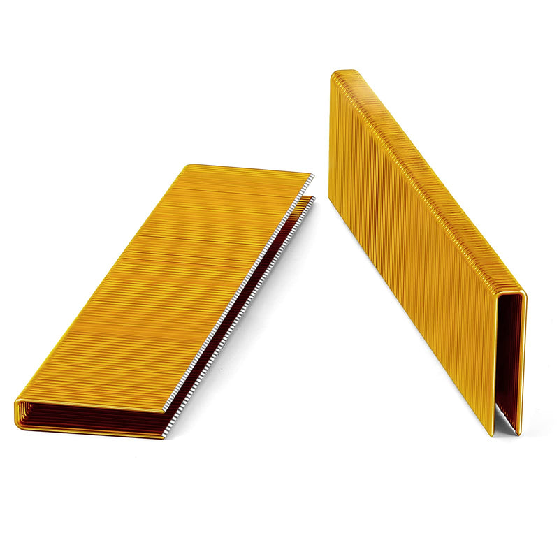 [Australia - AusPower] - 18 Gauge 1/4" Narrow Crown Staples, 1-Inch, Galvanized Project Pack for 18 GA Pneumatic or Electric Stapler or Staple Gun (1000) 1000 