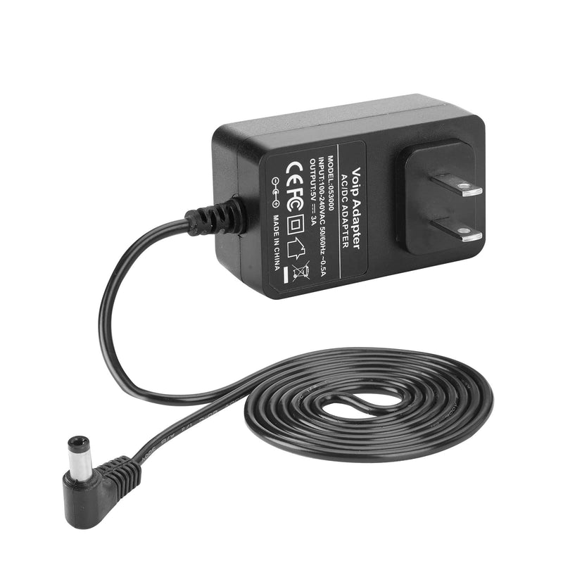 [Australia - AusPower] - dc 5v Power Supply 5vPower Supply is Compatible with The Polycom IP Phones VVX 150, 250, 350, 450, 2200-48872-001, and 1465-48871-001. 
