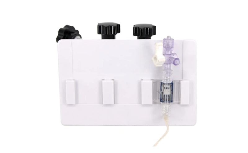 [Australia - AusPower] - AHS American Hospital Supply Transducer Holder for Iv Pole Holds 3 Transducers Oem Arterial Transducer Adjustable Holders Oem Devices (Icu Medical Compatible) ICU Medical Compatible 