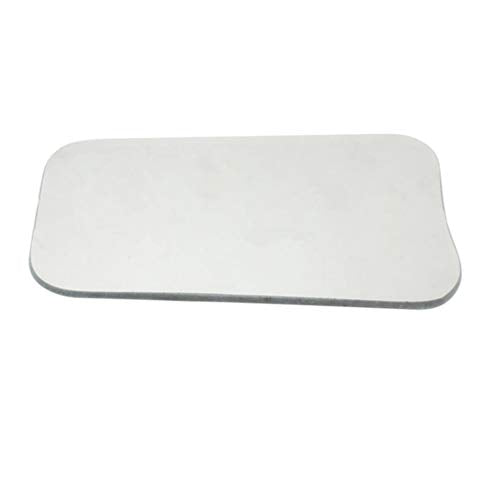 EXCEART Dental Glass Reflector Double-Sided Tooth Mirror for Dental Photography with Polished Edges Lightweight Reflector 11.80 x 6.50 x 0.50 cm Compatible with Cold Sterilisation