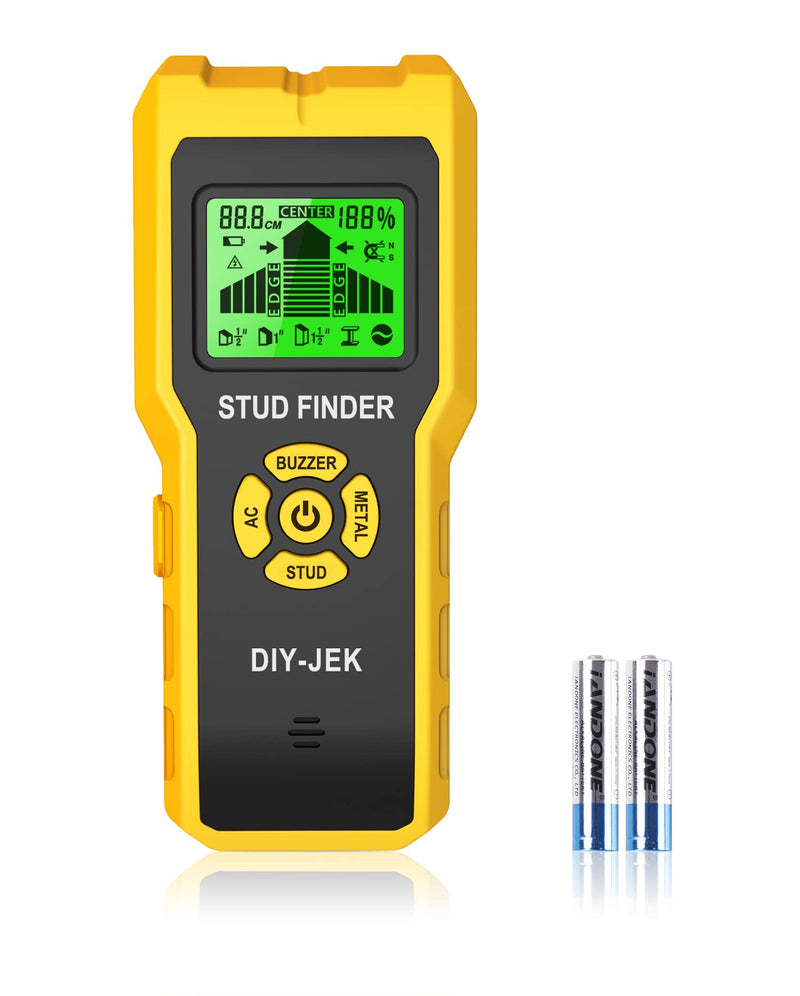 Stud Finder Wall Scanner 5-in-1 - Detector for Wood, Metal, Joists, Pipes (TH360)