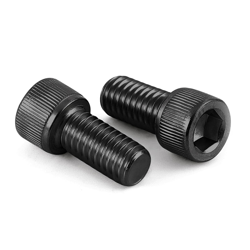 [Australia - AusPower] - 5/16-18 x 3/4" Socket Head Cap Screws Cap Bolts, 12.9 Grade Alloy Steel Black Oxide, Allen Hex Drive, UNC Coarse Thread Fully Threaded, 10 PCS 5/16-18 x 3/4" 