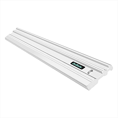 DuBois 18-inch aluminum machinist straight edge with .001-inch tolerance for surface warp checks and scribing lines