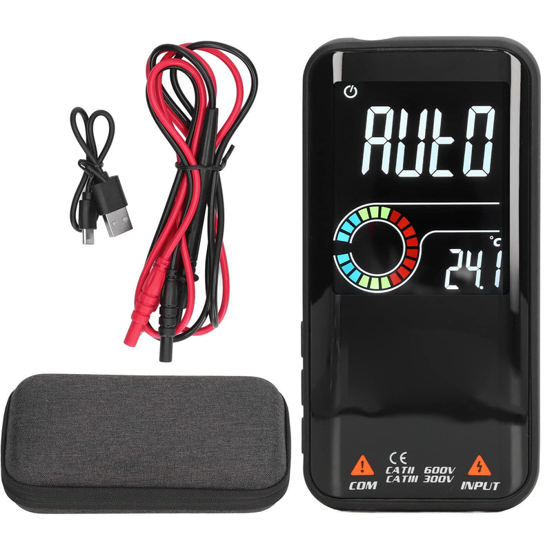 BSIDE S11 Smart Multimeter Rechargeable Digital Multimeter Tester Auto Ranging Voltmeter Measures Voltage Resistance Continuity Capacitance Frequency NCV Live Wire Detector 9