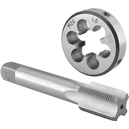 Burkit M24 X 1.5 Tap and Die Set Right Hand M24x1.5