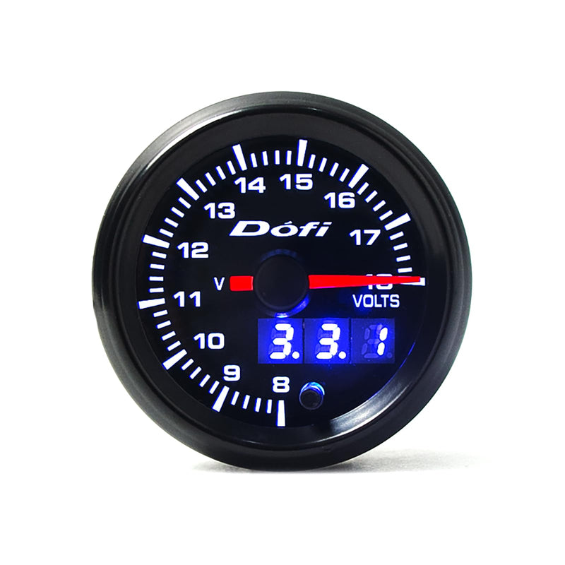 [Australia - AusPower] - Electronic Voltmeter Voltage Volt Gauge Meter with Blue LED 2iches 52mm Electronic Voltmeter Voltage Volt Gauge Meter Blue Digital LED 2inches 52mm Digital Gauge VOLTS 