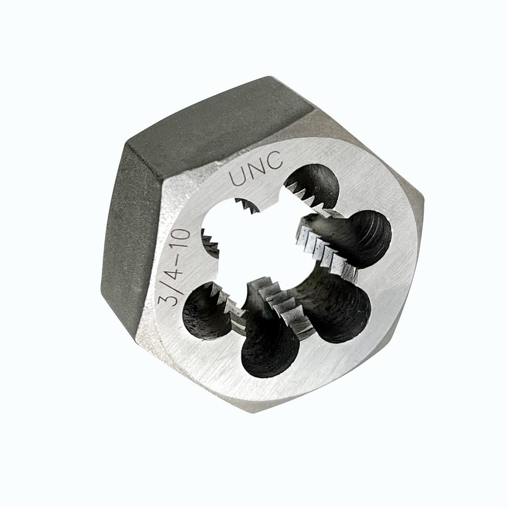 3/4"-10 Hex Die Rethreading Die Thread Die Carton Steel Right Hand