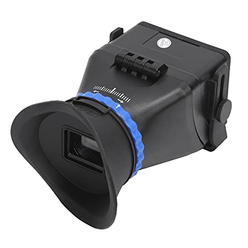 Camera Viewfinder Magnifier, 3X Magnification Sunshade LCD Viewfinder Compatible with 3in, 3.2in Camera Camcorder, SLR Cameras and Mirrorless Cameras Screen Sunshade Hood