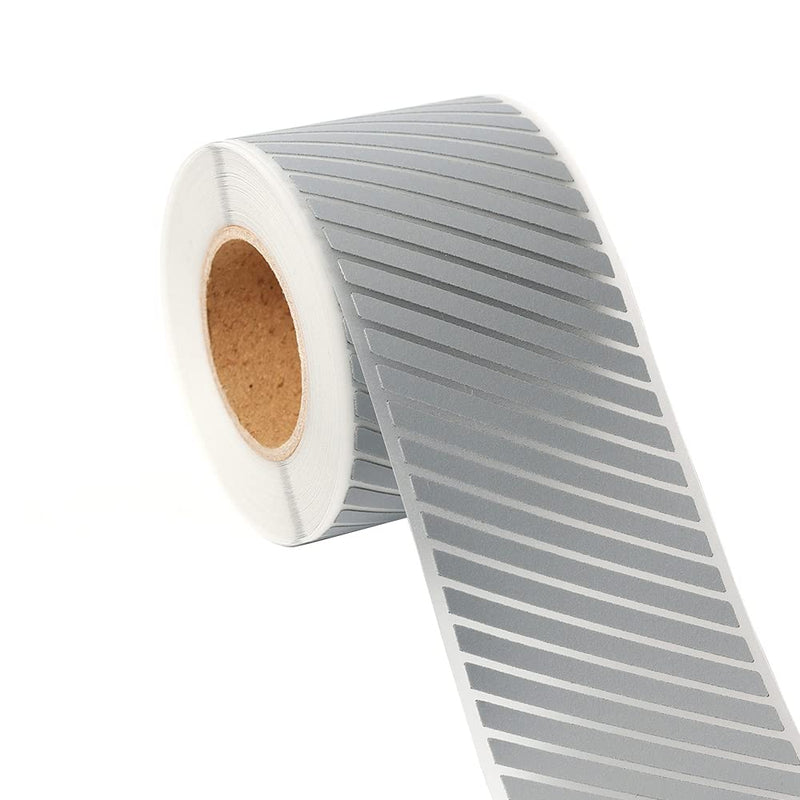 High Visibility Iron On Silver Reflective Heat Transfer Vinyl Tape for Clothing Stripe (2 Inch x 10 Yard) 2 Inch x 10 Yard