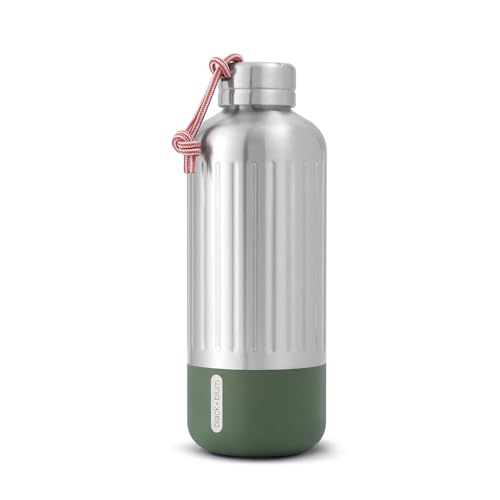 BLACK + BLUM Stainless Steel Explorer Insulated Water Bottle | Leak Proof, Vacuum Hydro Flask | Hot or Cold Drinks Tumbler | Olive, 28 oz / 850 ml 28.7 Ounces