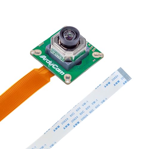 Arducam for Raspberry Pi HQ Camera with Motorized Focus Lens, 12.3MP IMX477 Camera Module with M12 Lens for Raspberry Pi 5, 4 Model B, Pi 3/3B+, and Pi Zero 2W