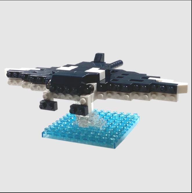 [Australia - AusPower] - DAISO Manta Ray Petit Block from Daiso Japan 