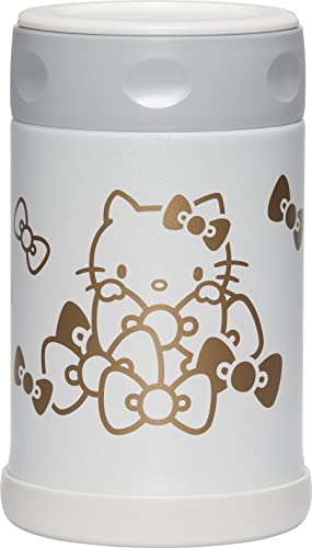 Zojirushi Hello Kitty 17 Oz Stainless Steel Food Jar, White (White) 17-Ounce