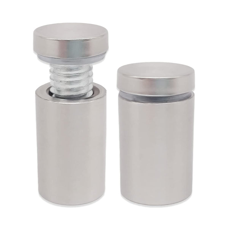 [Australia - AusPower] - Lantee Sign Standoff Screws - 12 Pcs 5/8 x 1-1/2 Inch Stainless Steel Standoff Mounting Hardware Bolts for Acrylic & Glass 16 x 40mm 5/8" x 1-1/2" / 16 x 40mm 