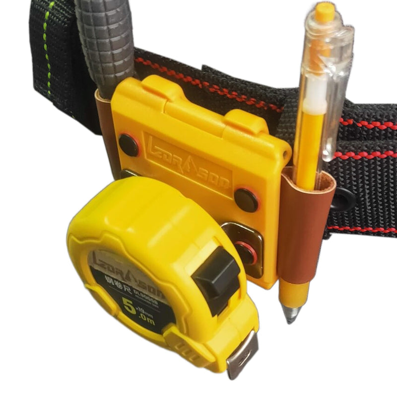 Tape Measure Holder with mini Tool Leather Holder, Tactical Cordless Tool Belt Clip Holder, Holster with Belt Clip Hook