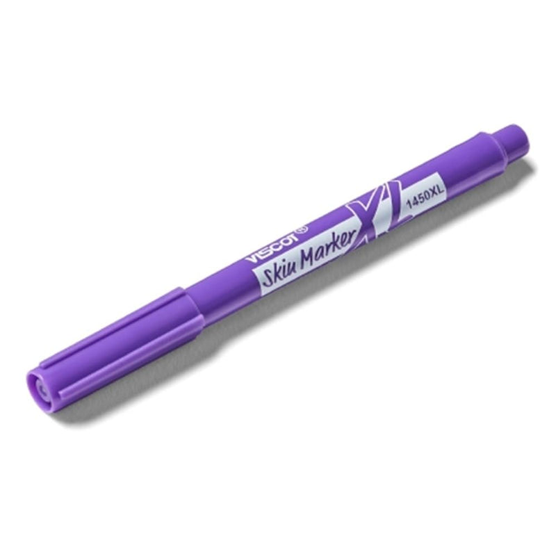 [Australia - AusPower] - 1450-100 Mini XL Prep Resistant Ink Markers- 100 Count- Surgical Grade Skin Marker- Latex Free, FDA Registered, Designed for Marking Piercing and Tattoo Sites & Surgical Aesthetic Procedures 