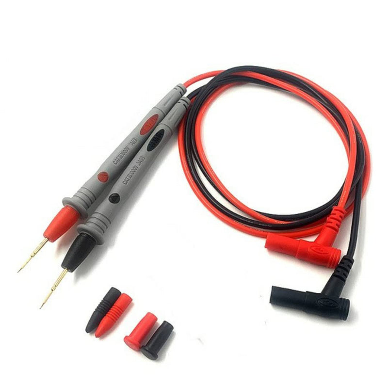 [Australia - AusPower] - Multimeter Test Leads Probes Banana Plug,Gold Digital Multimeter Probes Electrical Test Probe for Most of Digital Multimeter 1011-100 