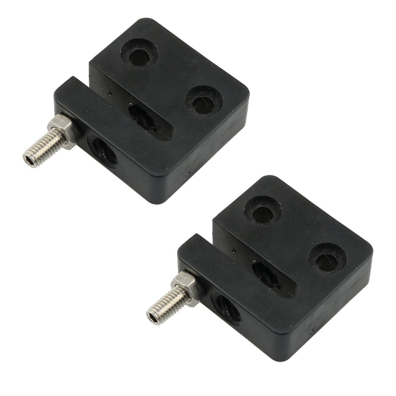 [Australia - AusPower] - Backlash-Resistant Nut MEETOOT 2pcs 3D Printer Accessories T8 Screw 8mm Diameter Lead Screw Nut T Type Antibacklash Nut Block 