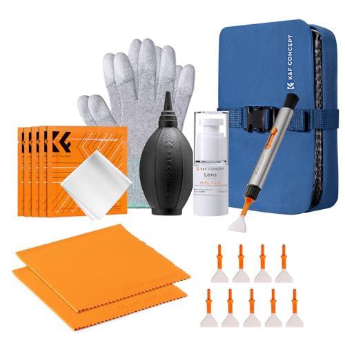 K&F CONCEPT 23-in-1 Lens Cleaning Kit for Pro Photographers, Multi-Scene