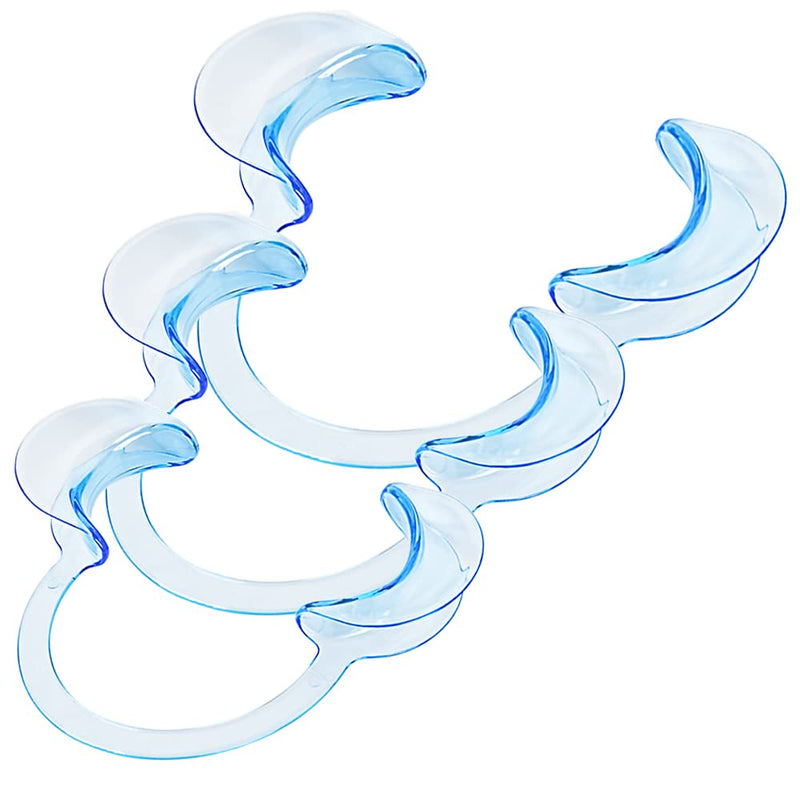 [Australia - AusPower] - Dental Cheek Retractor C Shape Mouth Opener Size S,M,L, Pack of 3 