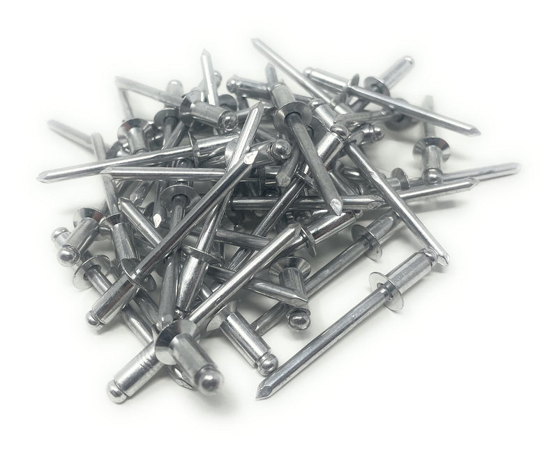 [Australia - AusPower] - Metal Magery 50 Aluminum Countersunk Head Blind Rivets Pop Rivets 3/16" x 1/4" (0.126-.250 Inch Grip Range) QTY: 50 