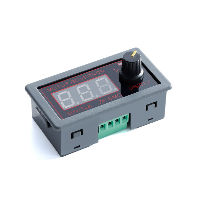 [Australia - AusPower] - ZK-BMG DC Motor Speed Controller, DC Motor Controller 9V-60V/12A/500W DC Encoder, PWM Control Adjustable Speed Variable Rotary Switch PWM Signal Generator Module 