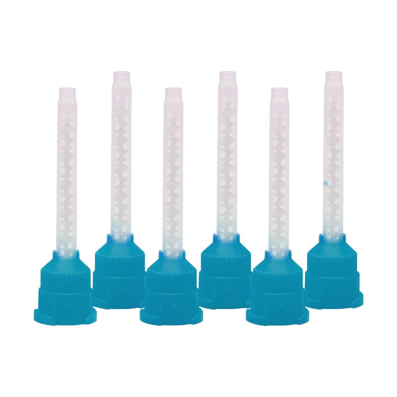 Dental Impression Mixing Tips, YOUYA DENTAL 50 Pieces Dental Intra Oral Tips for Dentistry Materials Mixing Tube Disposable Silicone Rubber Head Laboratory Products