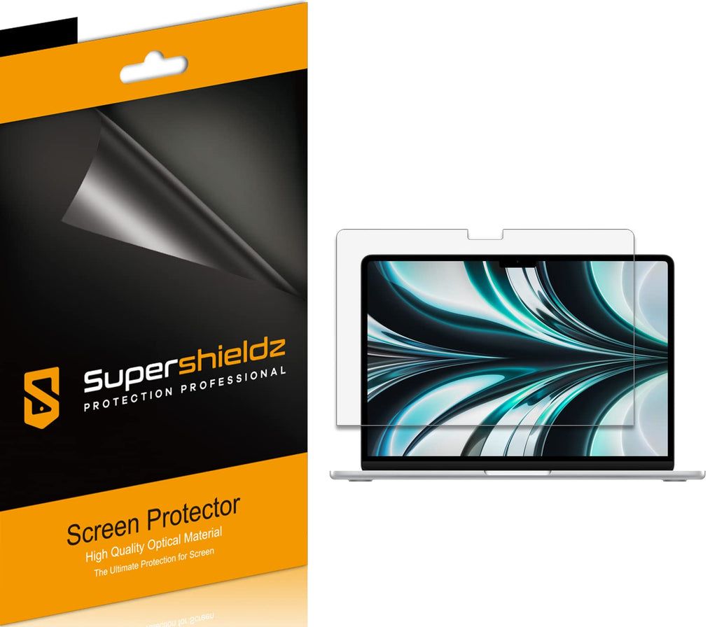 [Australia - AusPower] - Supershieldz (3 Pack) Anti-Glare (Matte) Screen Protector Designed for New MacBook Air 13.6 inch (M3/M2 Chip, 2024/2022 Released) 