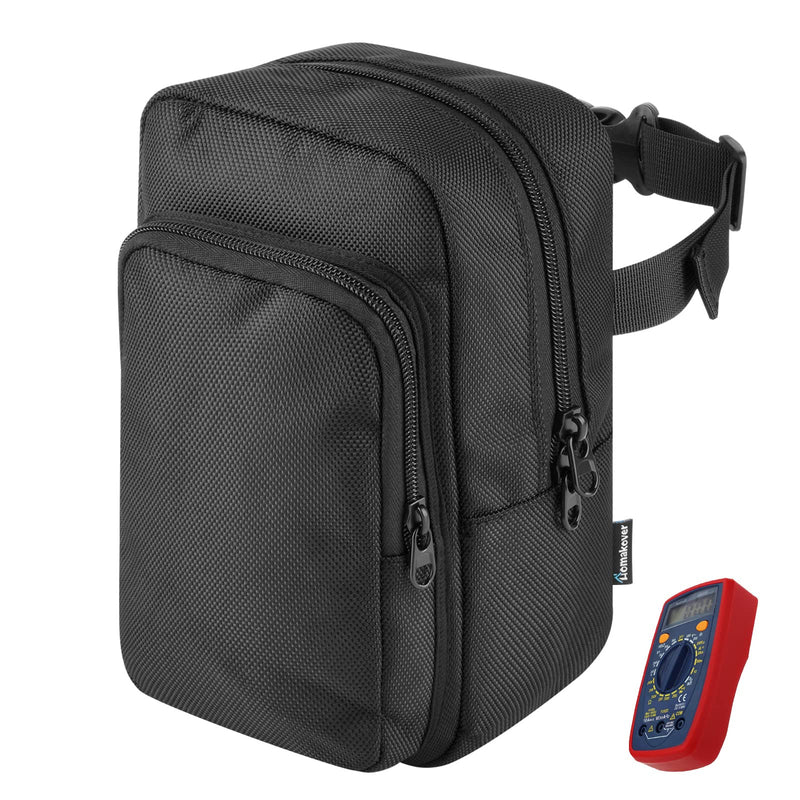 [Australia - AusPower] - Homakover Multimeter Case Compatible for Fluke 117/115/116/114/113/177/178/179, Crenova MS8233D, Extech EX330, TRMS 6000 Counts Volt Digital Multimeter-Black 
