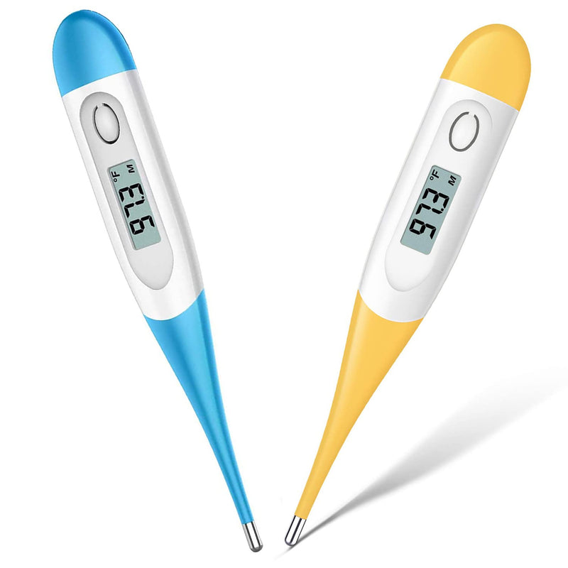[Australia - AusPower] - Bundle of Thermometer for Adults, Thermometer for Fever with 10 Seconds 