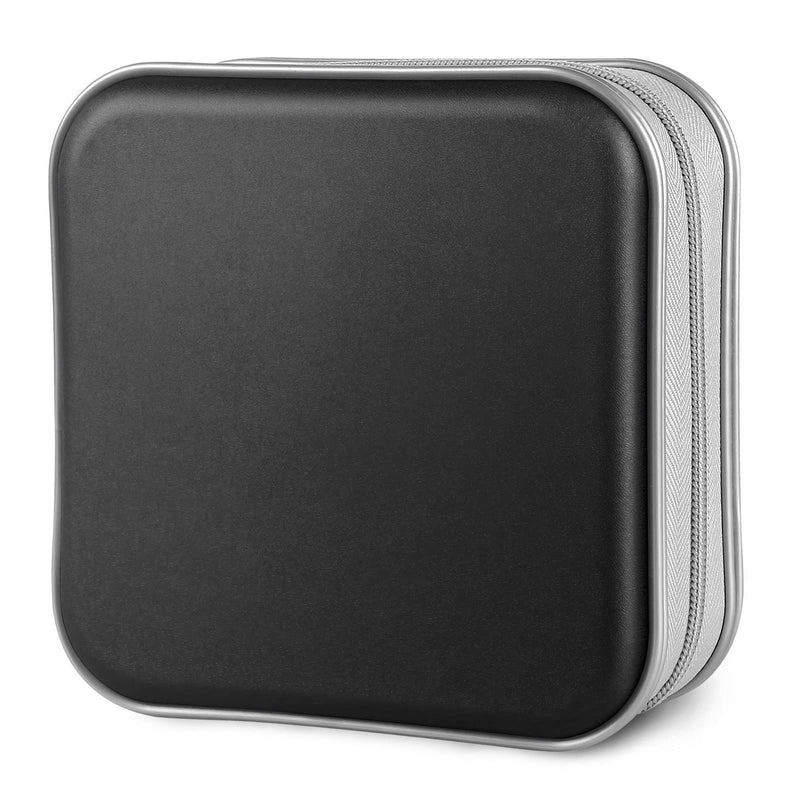 [Australia - AusPower] - CD Case, DVD Binder Wallet, Hard Plastic, 48 Capacity, Black 