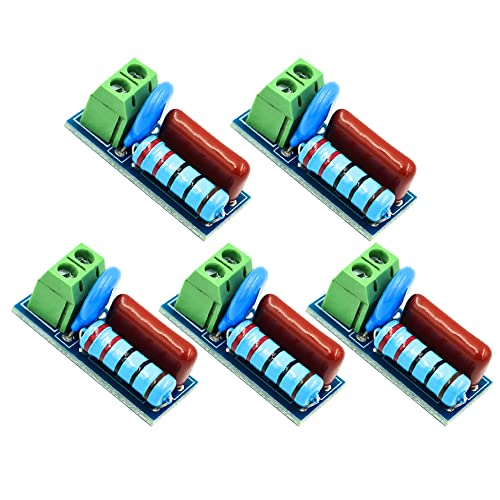 Heemol 5pcs RC Absorption/Snubber Circuit Relay Contact Protection Resistance Surge Module
