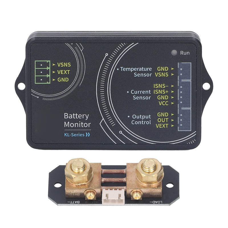 [Australia - AusPower] - Battery Monitor, Bluetooth Battery Capacity Tester, 100A 0‑120V Voltmeter Ammeter Testing Tool, Battery Multimeter for Measuring Volt Ampere, Power, Capacity, Time, Watt Hour 