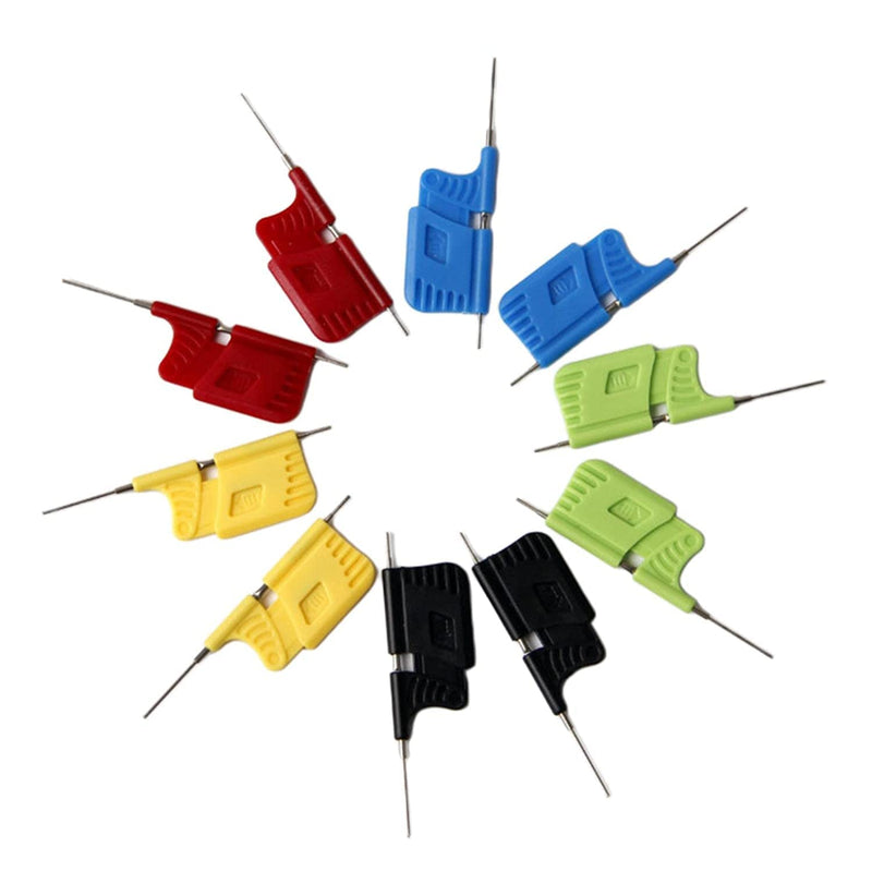 [Australia - AusPower] - SDK08 Test Clip Ultra Small Clip Chip Foot Clip Micro IC Clamp SOIC/TSSOP/TSOP/SSOP/MSOP/PLCC/QFP/TQFP/LQFP/SMD IC Test Chip Mini Chips Adapters 