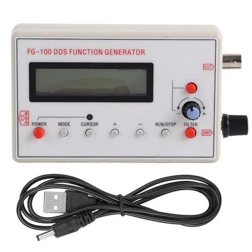 Signal Generator, FG100 DDS FG 100 DDS Function Generator Signal Generator Signal Source Generator Meter Sine Wave Frequency 1Hz 500kHz Counter