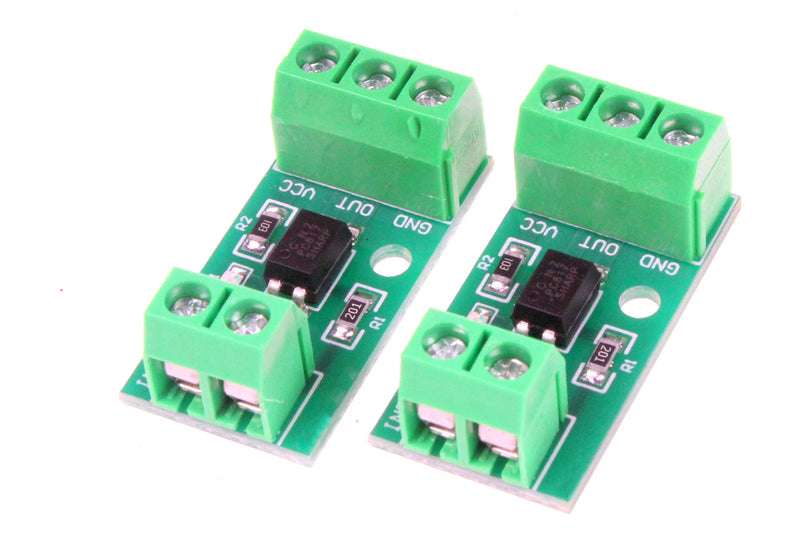 [Australia - AusPower] - NOYITO 1-Channel PC817 Optocoupler Isolation Module Optoelectronic Isolator signal Isolation and Anti-interference 3-5V 12V 24V (Pack of 2) (24V) 