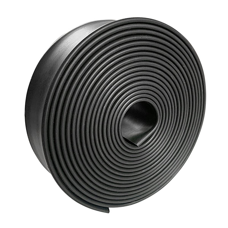 [Australia - AusPower] - 3:1 Ratio Heat Shrink Tubing Roll Adhesive Lined Industrial Marine Grade Dual Wall Heat Shrink Tube Waterproof and Sealed Black (1/2 inches(12.7 mm), 10 Feet) 1/2 inches(12.7 mm) 