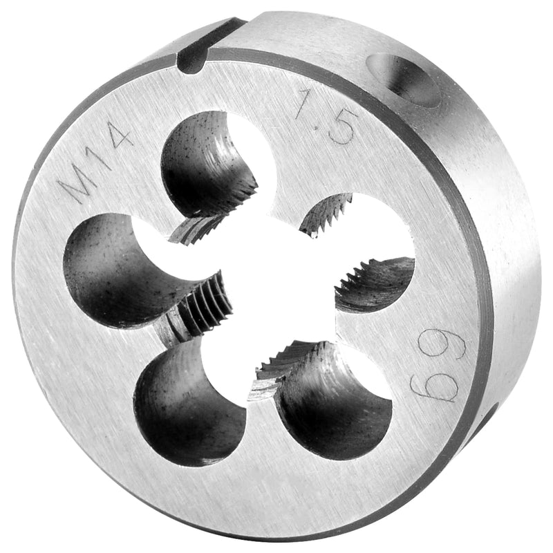 [Australia - AusPower] - Burkit Metric M14 X 1.5 Round Threading Die, M14 x 1.5 Machine Thread Die Right Hand M14x1.5 