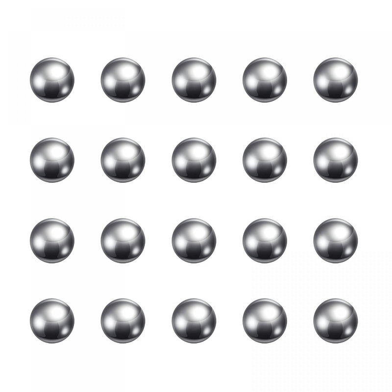 [Australia - AusPower] - uxcell 100pcs 10mm Carbon Steel Bearing Balls Precision Polished 100 