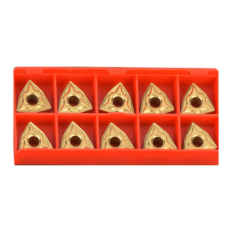 [Australia - AusPower] - 10pcs Carbide Insert Blade, wnmg 431 carbide insert CNC Lathe Inserts Replacement for Lather Turning Tool Holder Machining 
