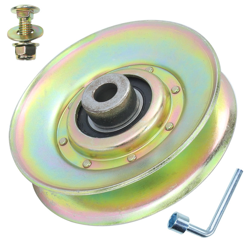 [Australia - AusPower] - GELASKA 139245 Idler Pulley Replaces 532139245 Pulley Idler Craftsman 127783, 532127783, Craftsman Idler Pulley 139245, 123766X, 532106298 for Husqvarna GT160, GT190, GT200, GT2500 Mowers 1 Pack 