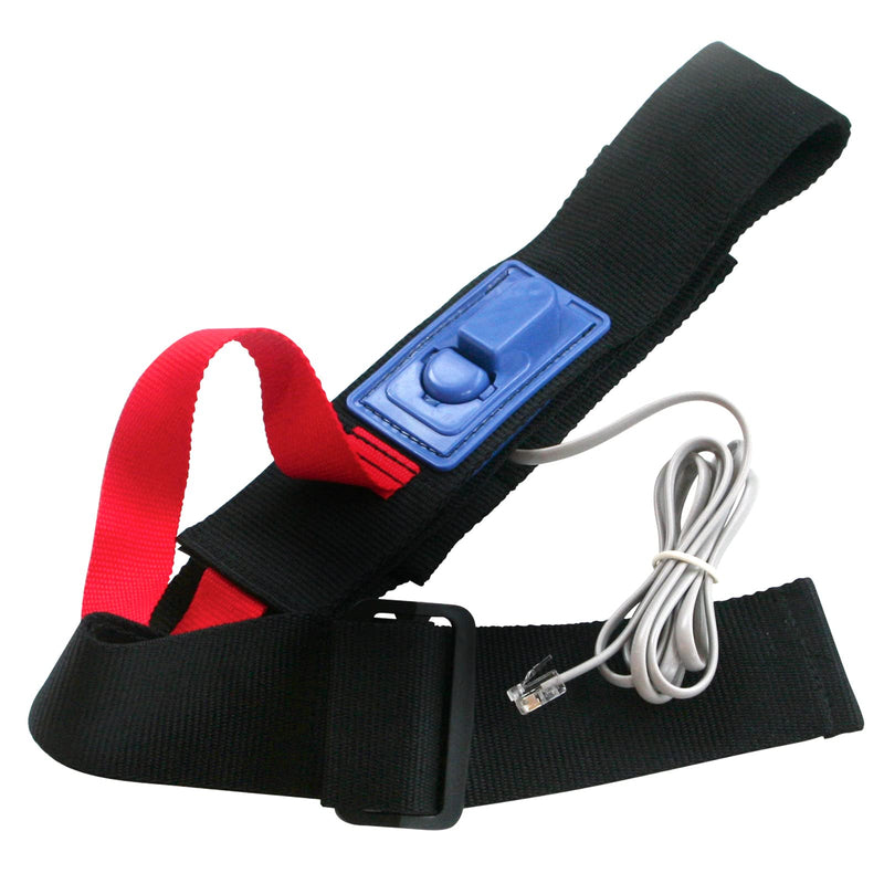 [Australia - AusPower] - Dynarex Chair Alarm Seatbelts - Easy On & Off Wheelchair Belt for Monitoring - Chair Alarms and Fall Prevention for Elderly Patients - Compatible with Protech Monitor Devices 