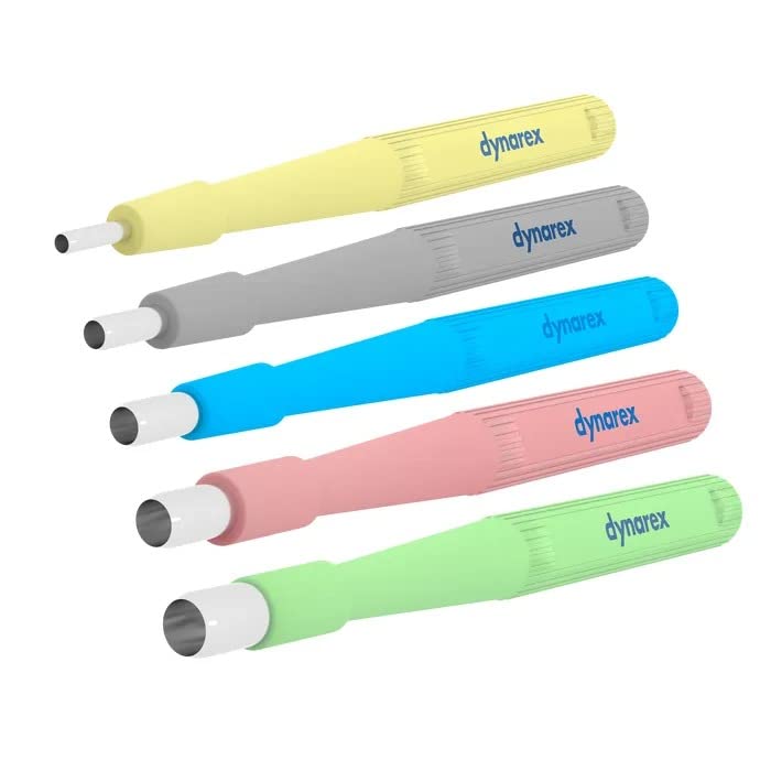 [Australia - AusPower] - Dynarex 4097 Biopsy Punch, Assorted, 3.78" Length, Pack of 25 