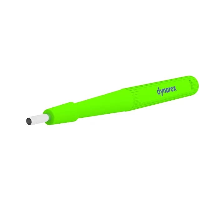 [Australia - AusPower] - Dynarex 4088 Biopsy Punch, 2.5mm Tip Width, 3.78" Length, Green, Pack of 25 