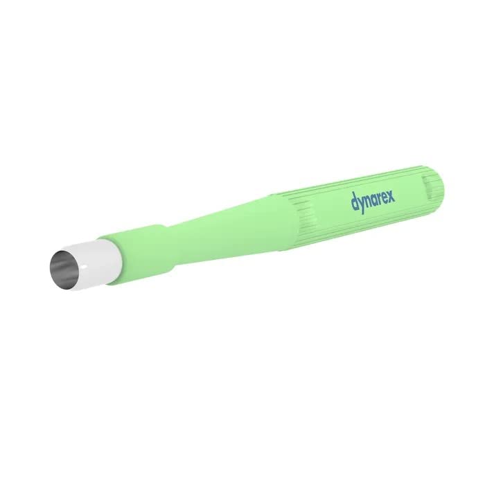 [Australia - AusPower] - Dynarex 4094 Biopsy Punch, 6.0mm Tip Width, 3.78" Length, Light Green, Pack of 25 