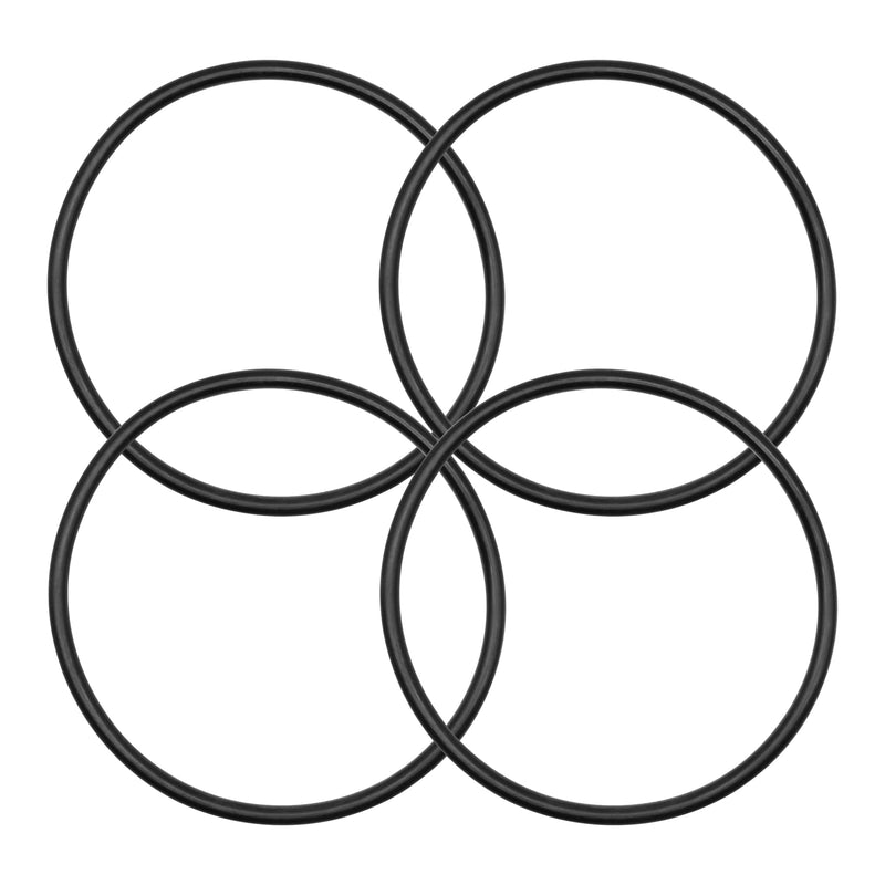 [Australia - AusPower] - GE WS03X10038 O-Ring Replace for KWGE25RG, Compatible with GXWH01C, CXWH08C, GXWH04F, GXWH20F, GXWH20S, GXRM10 & GX1S01R 2.5 Inch Water Filter (4/Packs) 