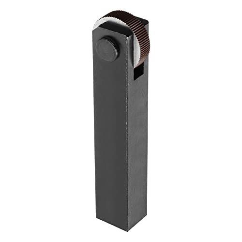 sourcing map Single Straight Knurled Wheel Linear Knurling Tool | Made of high-speed steel, with 1.0 mm pitch